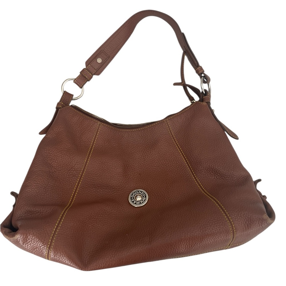 Dooney & Bourke Brown Leather Shoulder Bag